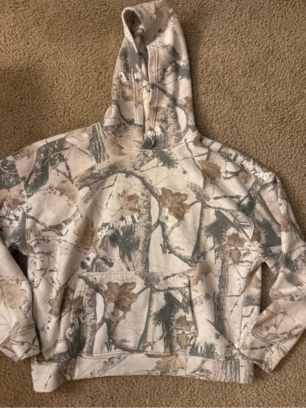 Hollister Men's Real Tree Camo Hoodie L